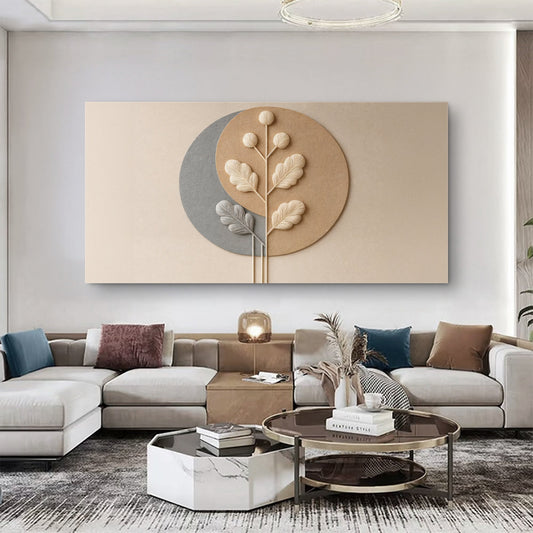 Modern Abstract Minimalist XII – Textured Neutral Wall Art