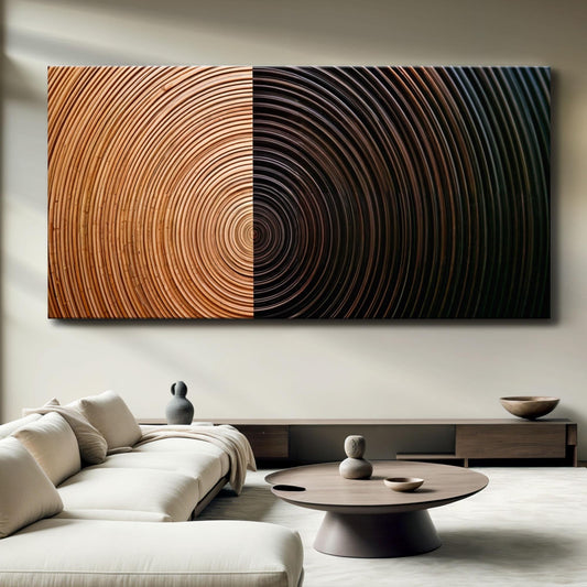 Modern Abstract Minimalist XI – Textured Neutral Wall Art