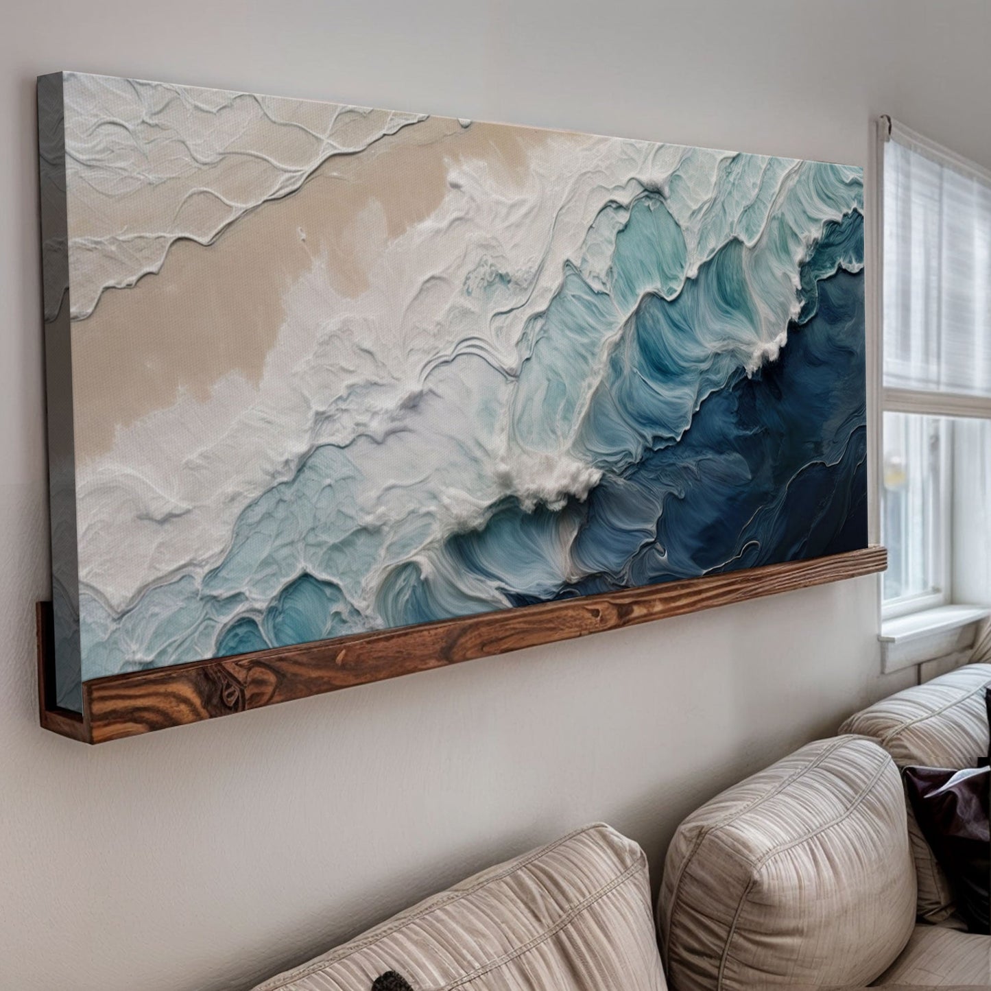 Crashing Coastal Waves – Ocean Shoreline Wall Art