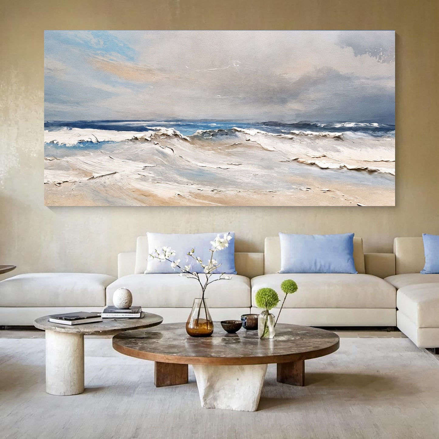 Ocean Wave Seascape IX – Coastal Shoreline Wall Art