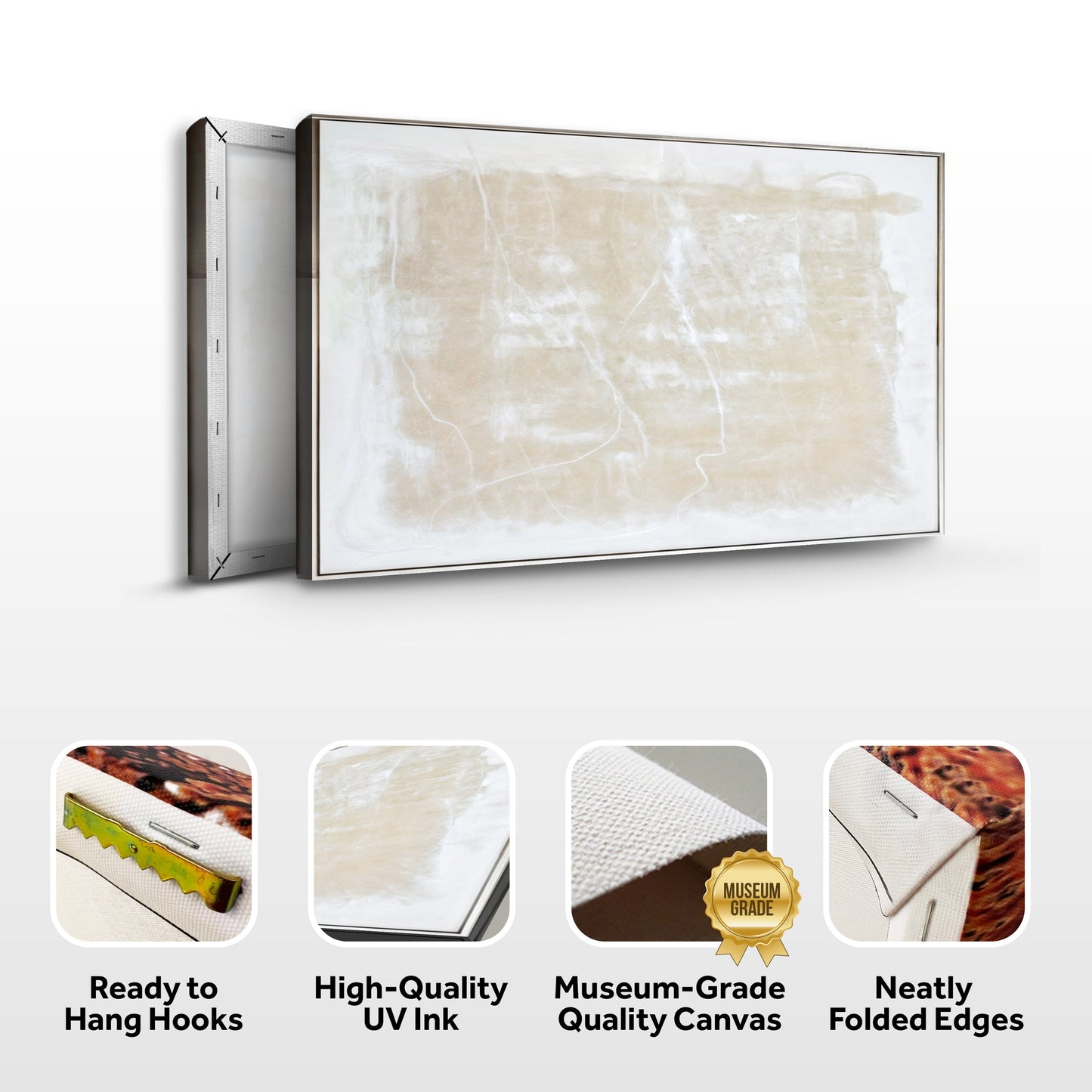 Whispered Lines – Neutral Modern Abstract Wall Art