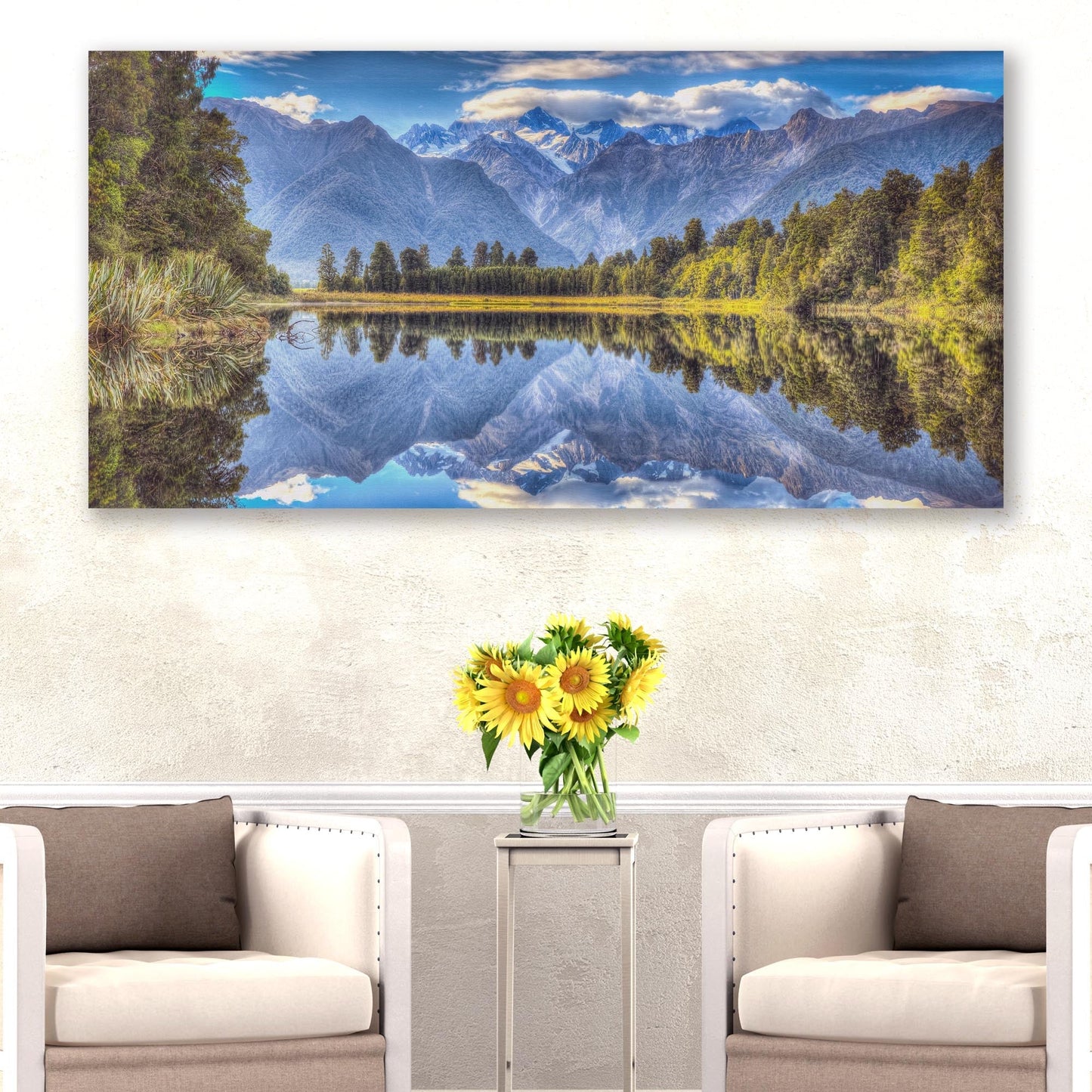 Mirror Lake – Lake Matheson Landscape Wall Art