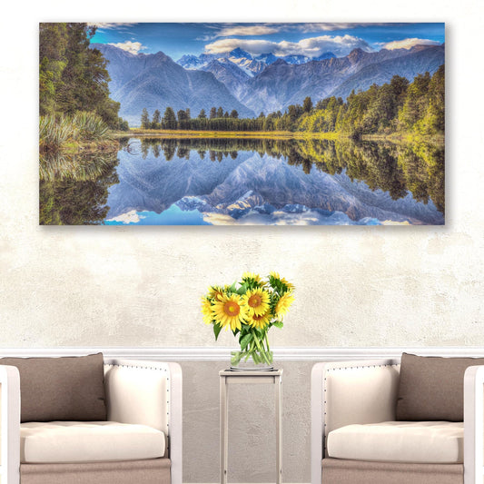 Mirror Lake – Lake Matheson Landscape Wall Art