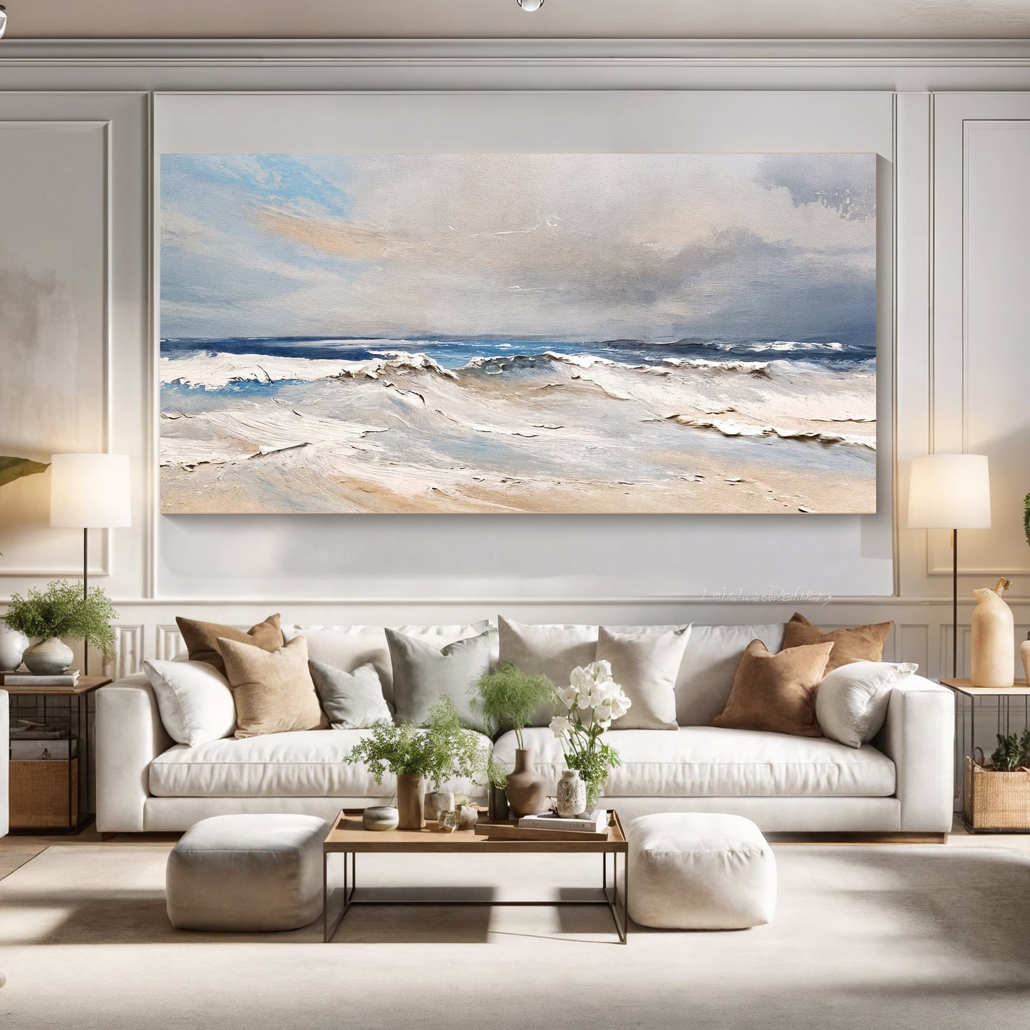 Ocean Wave Seascape IX – Coastal Shoreline Wall Art