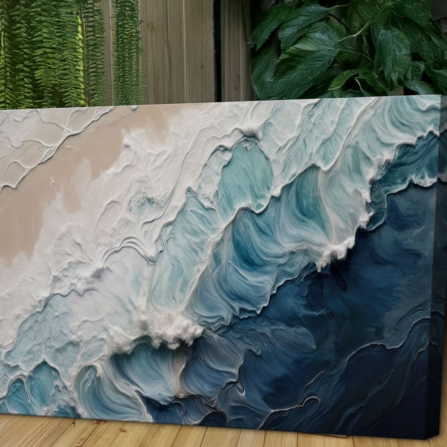 Crashing Coastal Waves – Ocean Shoreline Wall Art