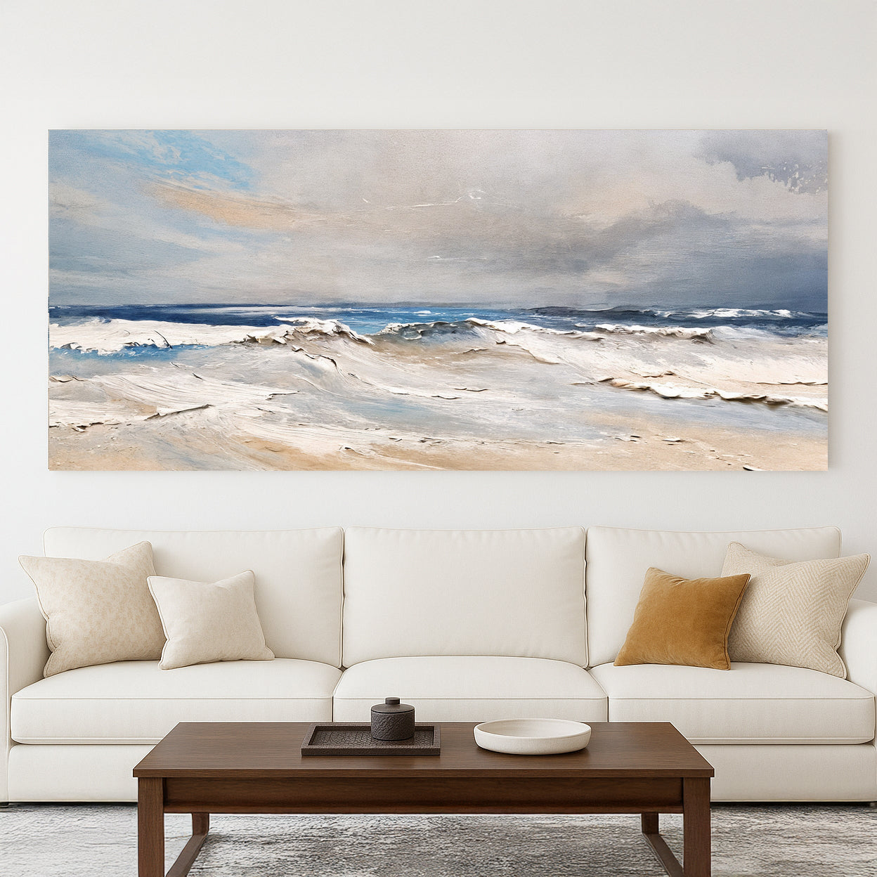 Ocean Wave Seascape IX – Coastal Shoreline Wall Art