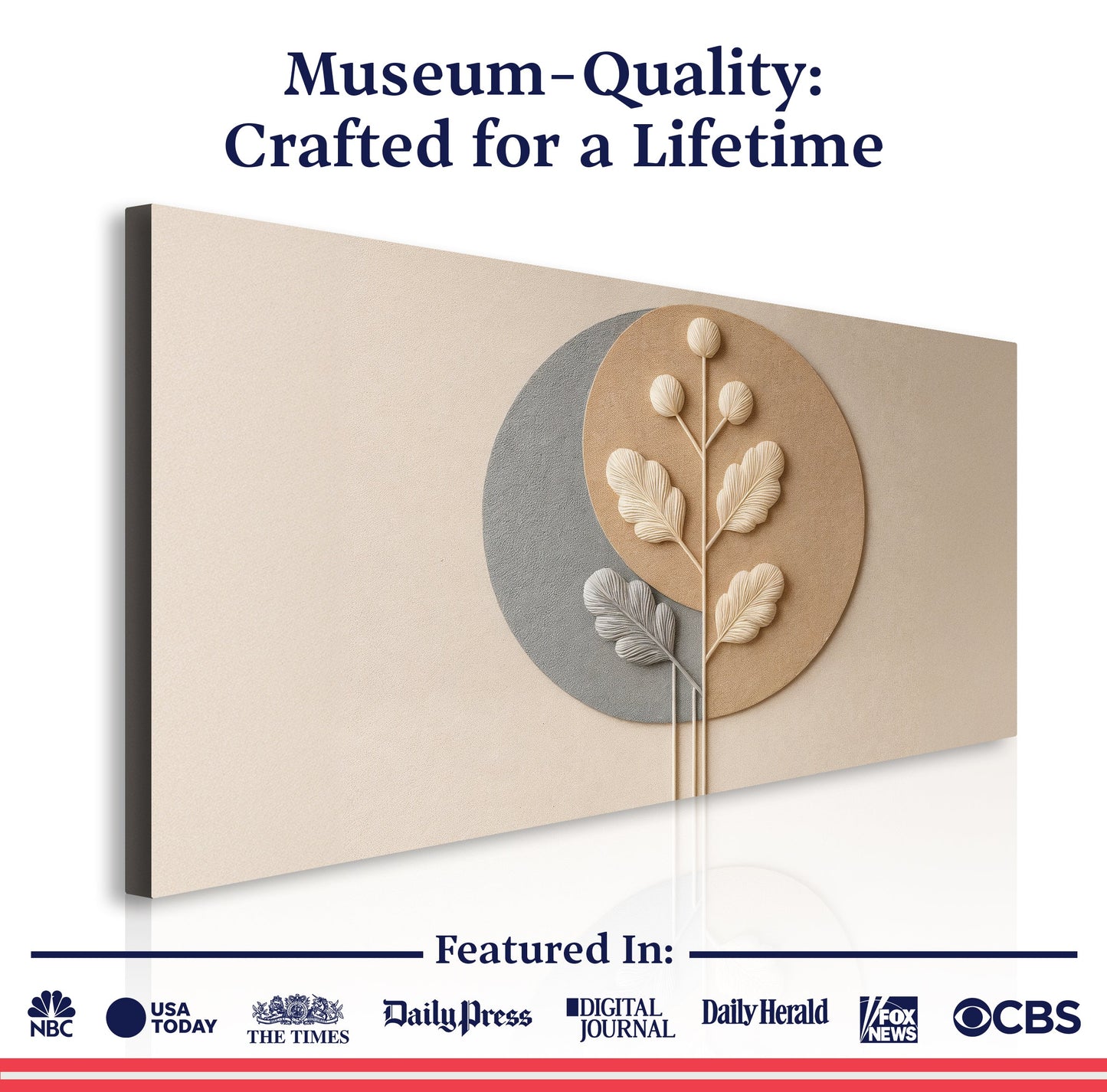 Modern Abstract Minimalist XII – Textured Neutral Wall Art