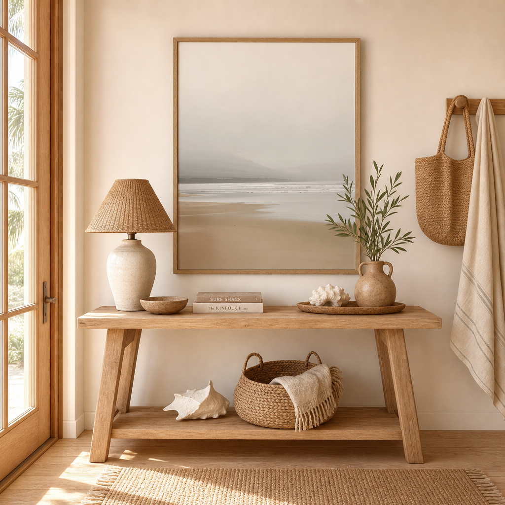 Misted Dune Quiet — Soft Coastal Neutral Wall Art (4:5 Ratio Digital Download)