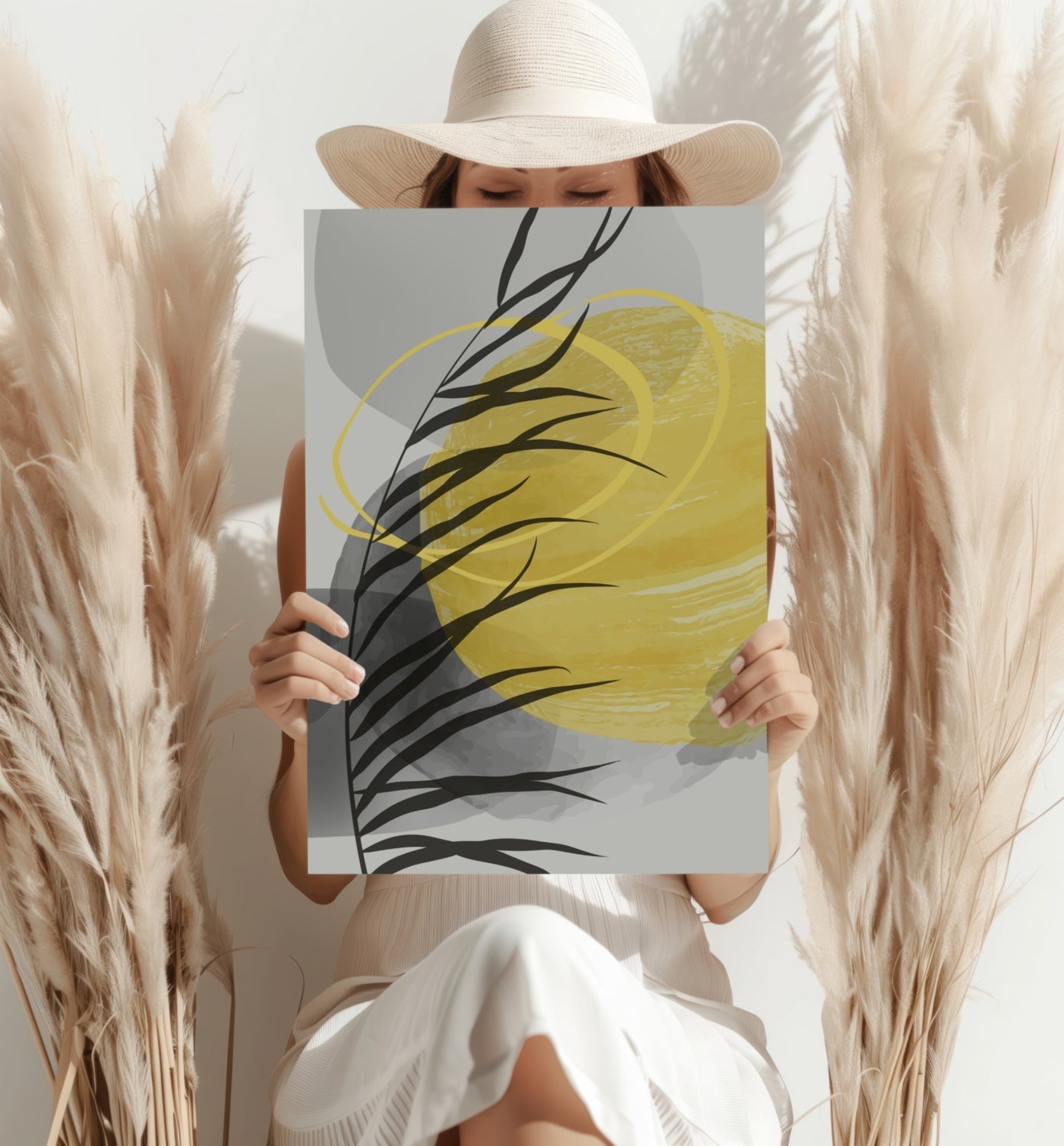 Line Art V8 – Brushed Aluminum Wall Art