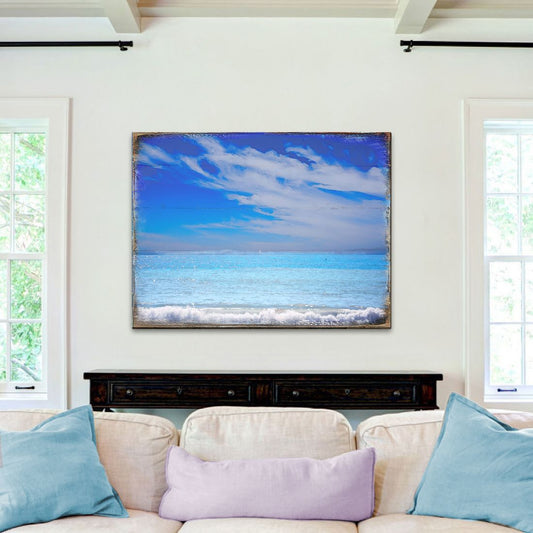 Beach Wood — Handcrafted Coastal Wooden Wall Art (Nature Wonders 95226‑3B)